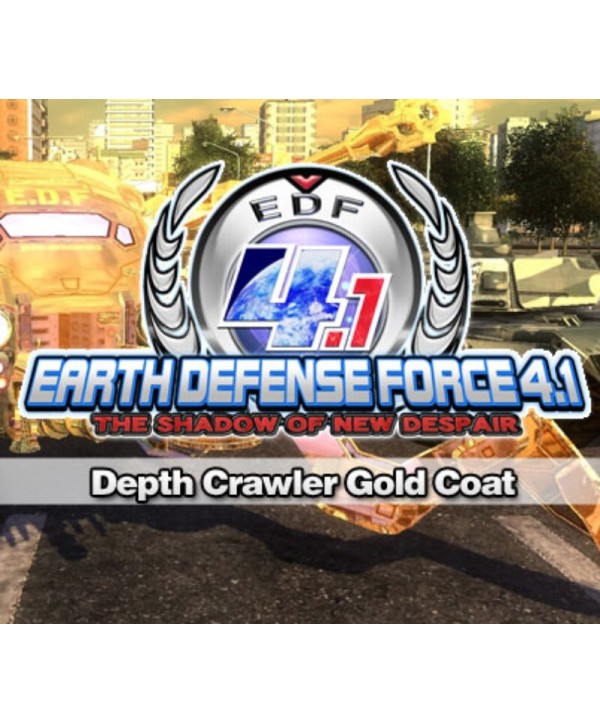 EARTH DEFENSE FORCE 4.1 - Depth Crawler Gold Coat DLC Steam Key GLOBAL